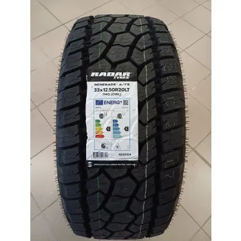 1 szt. Opona RADAR 33x12.50R20LT RENEGADE AT-5 114Q 10PR OWL #E M+S 3PMSF RZD0104 - problemy z wyważ