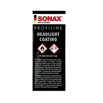 Sonax Headlight Coating 5ml - ceramiczne zabezpieczenie reflektorów