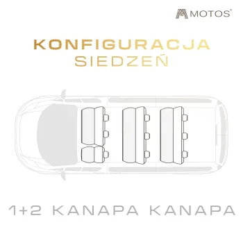 Pokrowiec do Opel Vivaro II 2014-2019 9 osobowy