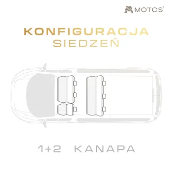 Pokrowiec do Fiat Ducato II 1994-2006 7 osobowy