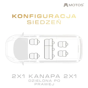 Pokrowiec do Opel Zafira B 2005-2014 7 osobowy