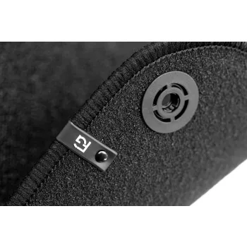 Welurowe dywaniki podłogowe pasują do Citroen C4 III od 2020 Hatchback