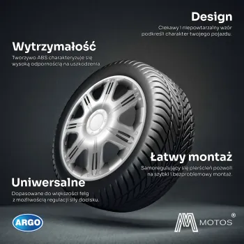 Zestaw 4 kołpaków 14 Cal - galeria