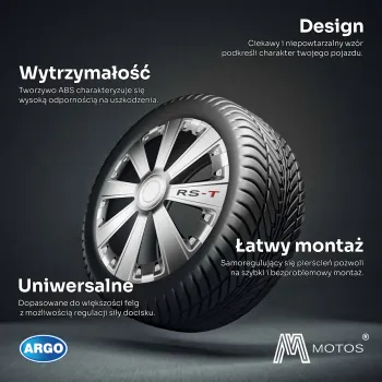 Zestaw 4 kołpaków 13 Cal - galeria