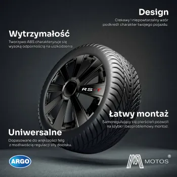 Zestaw 4 kołpaków 14 Cal - galeria