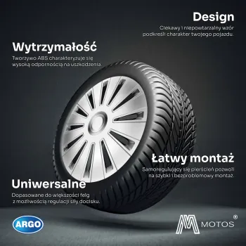 Zestaw 4 kołpaków 14 Cal - galeria