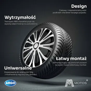 Zestaw 4 kołpaków 13 Cal - galeria