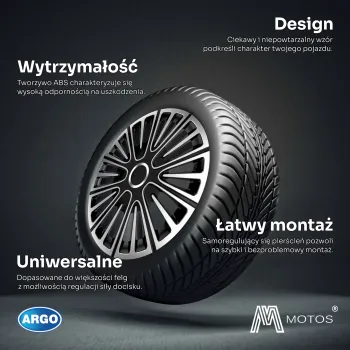 Zestaw 4 kołpaków 13 Cal - galeria