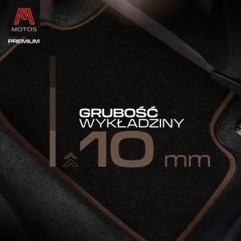 Spersonalizowane welurowe dywaniki samochodowe kompatybilny z Volkswagen Touareg II 2010-2018