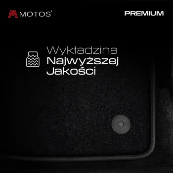 Welurowy dywanik kierowcy Premium kompatybilny z Nissan Qashqai II 2013-2021