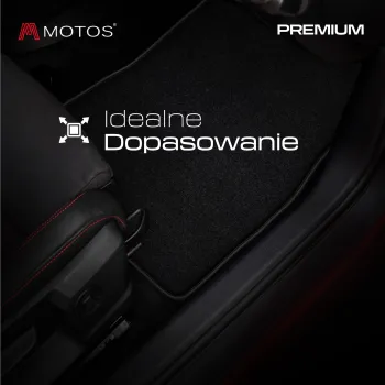 Welurowy dywanik kierowcy Premium kompatybilny z Peugeot 108 od 2014