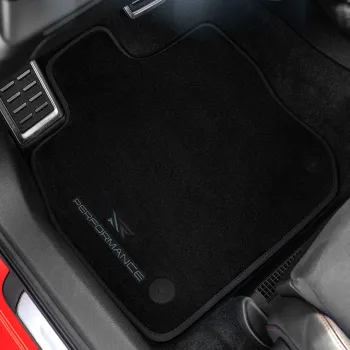 Spersonalizowane welurowe dywaniki samochodowe kompatybilny z Volkswagen UP od 2011