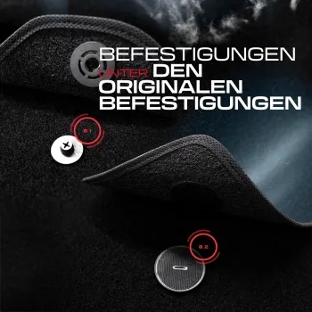 Spersonalizowane welurowe dywaniki samochodowe kompatybilny z Volkswagen UP od 2011