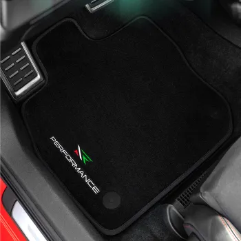 Spersonalizowane welurowe dywaniki samochodowe kompatybilny z Volkswagen UP od 2011