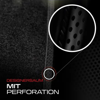 Spersonalizowane welurowe dywaniki samochodowe kompatybilny z Volkswagen Touran II od 2015 7 osobowy