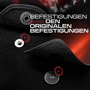 Spersonalizowane welurowe dywaniki samochodowe kompatybilny z Volkswagen UP od 2011