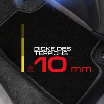 Spersonalizowane welurowe dywaniki samochodowe kompatybilny z Hyundai i30 I 2007-2012 Hatchback