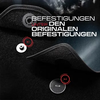 Spersonalizowane welurowe dywaniki samochodowe kompatybilny z Hyundai i30 I 2007-2012 Hatchback