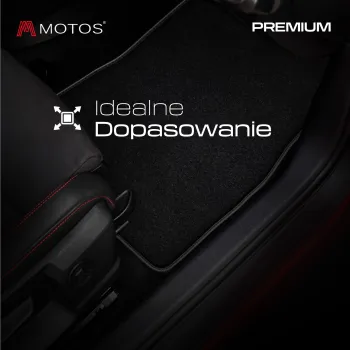 Dywaniki welurowe Premium kompatybilny z Ford Focus II 2004-2011