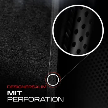 Spersonalizowane welurowe dywaniki samochodowe kompatybilny z Jeep Compass I 2006-2016