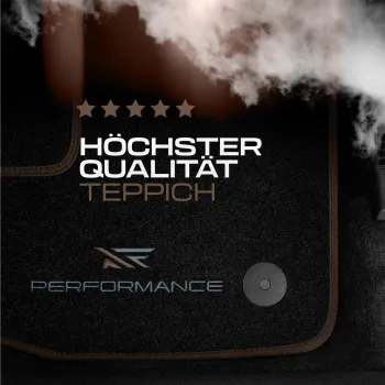 Spersonalizowane welurowe dywaniki samochodowe kompatybilny z Volkswagen Touran II od 2015 7 osobowy