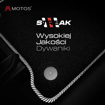 Welurowy dywanik kierowcy Standard kompatybilny z Toyota Auris I 2007-2012