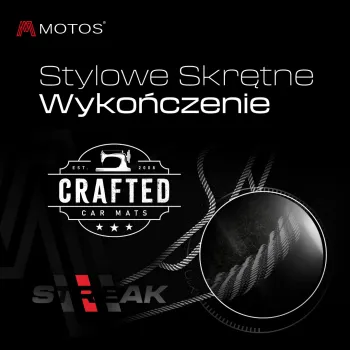 Welurowy dywanik kierowcy Standard kompatybilny z Toyota Auris I 2007-2012