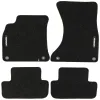 Welurowe dywaniki podłogowe pasują do Audi A4 B8 2007-2015