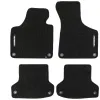 Welurowe dywaniki podłogowe pasują do Audi A3 8P 2003-2013 Hatchback