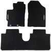 Welurowe dywaniki podłogowe pasują do Toyota Yaris III 2011-2020 Hatchback, nie pasują do Hybrydy (HEV)