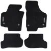 Welurowe dywaniki podłogowe pasują do SEAT Leon II 2005-2012 Hatchback