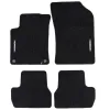 Welurowe dywaniki podłogowe pasują do Citroen C3 II 2009-2016 Hatchback
