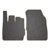Przednie dywaniki gumowe pasują do Ford Fiesta VI 2008-2017 1 rząd siedzeń, stopery po stronie kierowcy, dystans między stoperami 30cm