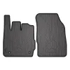 Przednie dywaniki gumowe pasują do Ford Fiesta VI 2008-2017 1 rząd siedzeń, stopery po stronie kierowcy, dystans między stoperami 30cm
