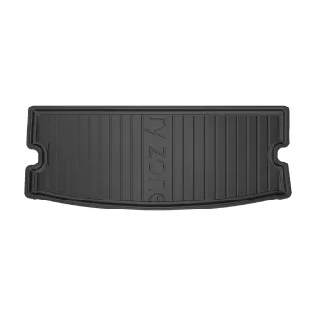 Gumowa mata samochodowa pasuje do Dacia Jogger od 2021 Crossover, 7 osobowy, rozłożony 3 rząd siedzeń