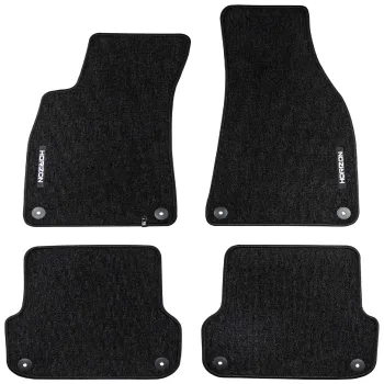 Welurowe dywaniki podłogowe pasują do Audi A4 B6 2000-2006