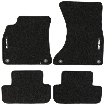 Welurowe dywaniki podłogowe pasują do Audi A4 B8 2007-2015