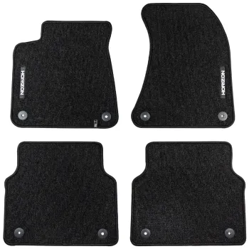 Welurowe dywaniki podłogowe pasują do Audi A8 D4 2009-2017 Sedan