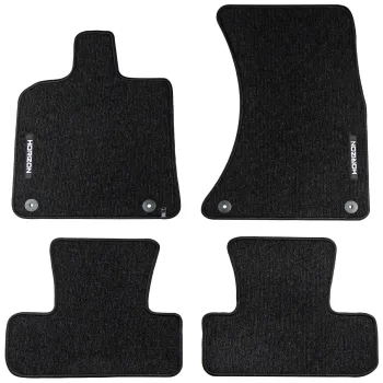 Welurowe dywaniki podłogowe pasują do Audi Q5 I 2008-2016