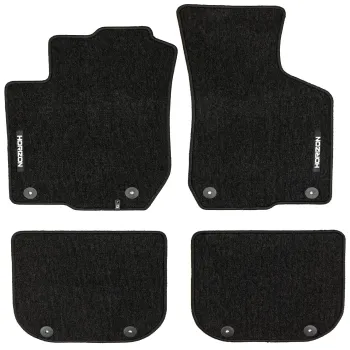 Welurowe dywaniki podłogowe pasują do Audi A3 8L 1996-2003 Hatchback