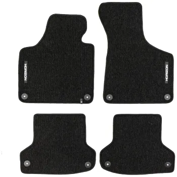 Welurowe dywaniki podłogowe pasują do Audi A3 8P 2003-2013 Hatchback