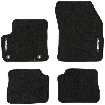 Welurowe dywaniki podłogowe pasują do Citroen e-C4X od 2020