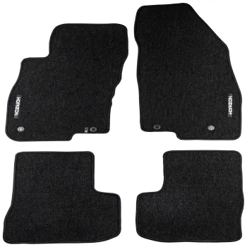 Welurowe dywaniki podłogowe pasują do Fiat Grande Punto 2005-2012 Hatchback