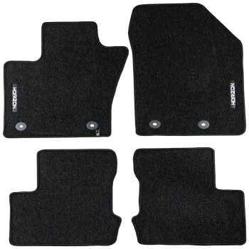 Welurowe dywaniki podłogowe pasują do Fiat 500X 2014-2018 Crossover, przed liftingiem