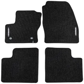 Welurowe dywaniki podłogowe pasują do Ford Grand C-Max 2015-2019 po liftingu