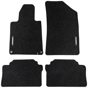 Welurowe dywaniki podłogowe pasują do Peugeot 508 I 2010-2018