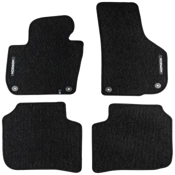 Welurowe dywaniki podłogowe pasują do Skoda Superb II 2008-2015