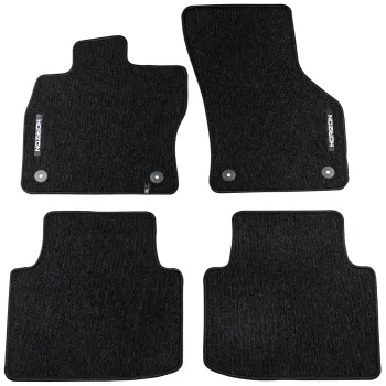 Welurowe dywaniki podłogowe pasują do Skoda Superb III 2015-2023