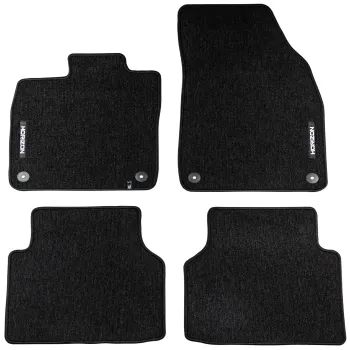 Welurowe dywaniki podłogowe pasują do Skoda Enyaq Coupe iV od 2022 crossover Coupe