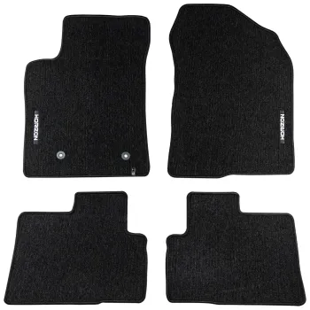 Welurowe dywaniki podłogowe pasują do Toyota Corolla Verso II 2004-2009